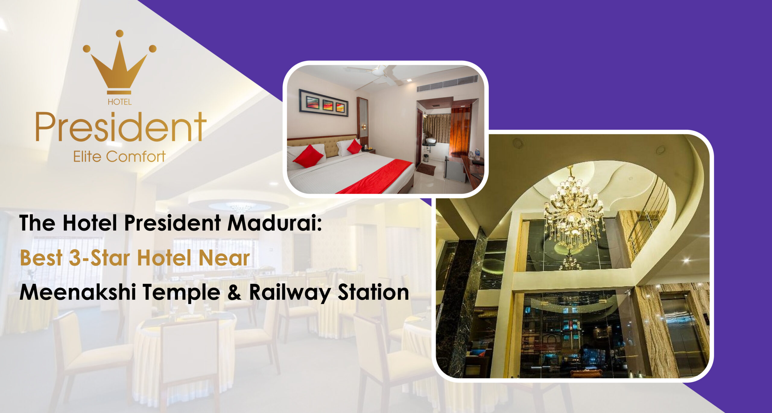 Best 3-Star Hotel in Madurai Near Temple & Station