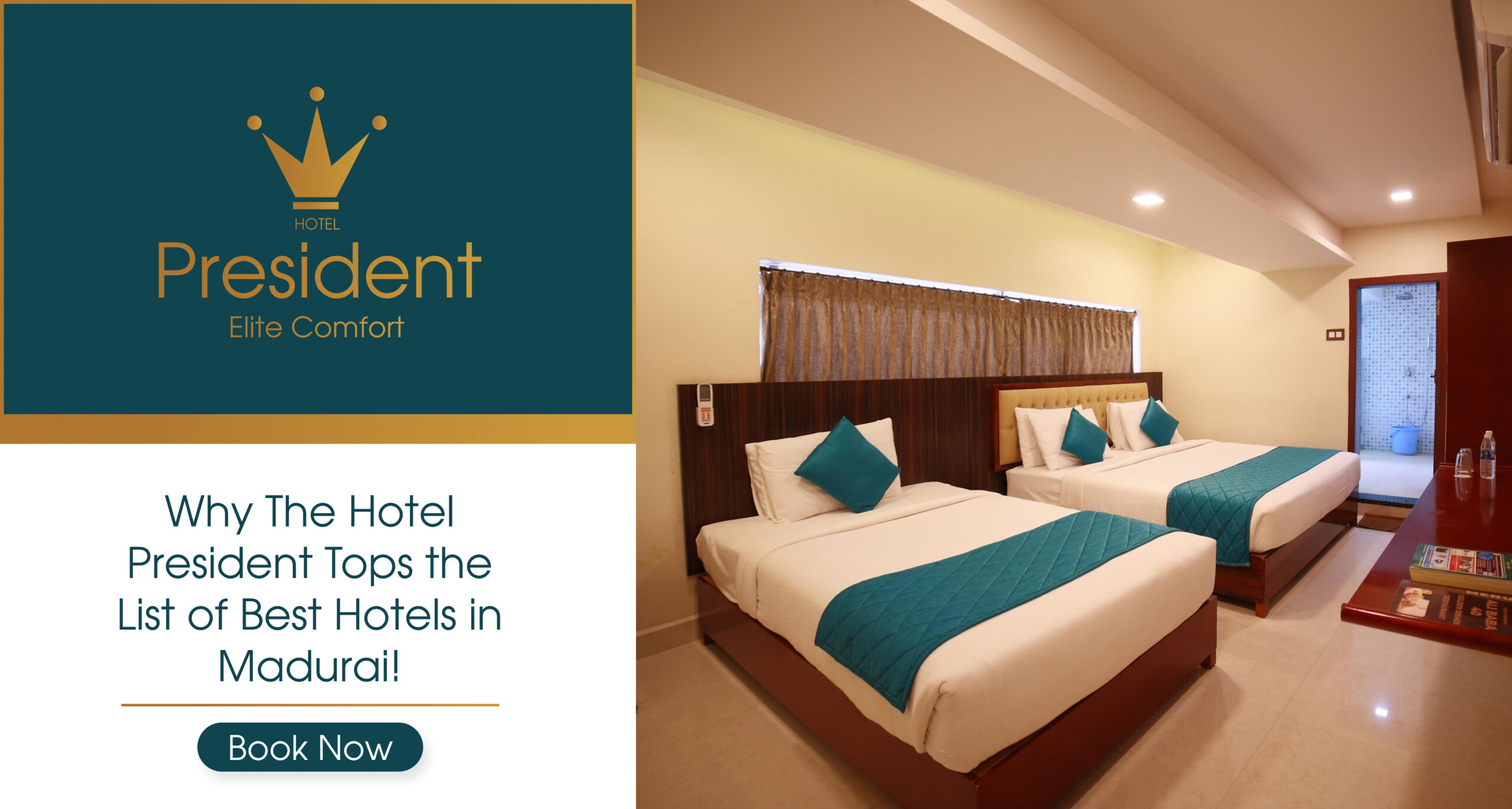 The Hotel President Tops the List of Best Hotels in Madurai