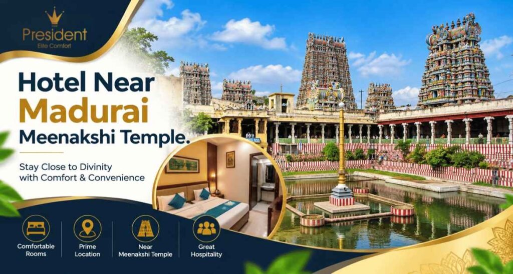 Hotel Near Madurai Meenakshi Temple.